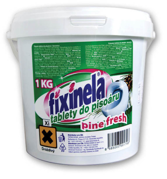 WC tablety do pisoáru FIXINELA, 1 kg