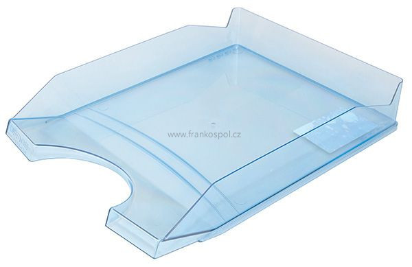 Zásuvka na spisy OFFICE Products, transparentní modrá