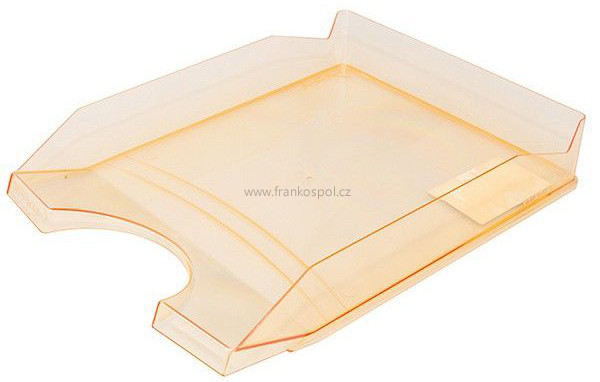 Zásuvka na spisy OFFICE Products, transparentní oranžová