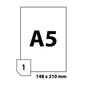 Print etikety 210 x 148 mm, A5