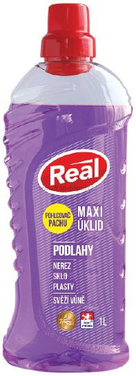 REAL maxi antistatic s pohlcovačem pachů čistící prostředek