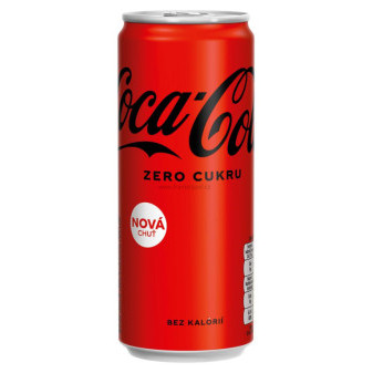 Coca-Cola Zero plech, 24 x 330 ml