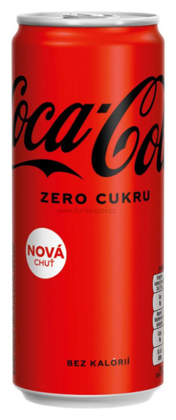 Coca-Cola Zero plech, 24 x 330 ml