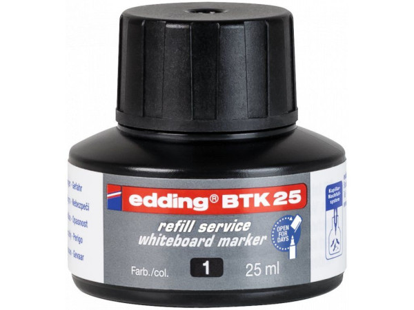 Náhradní inkoust EDDING BTK 25, černý