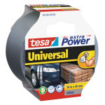 Textilní opravná páska TESA Universal Extra power, 10 m x 50 mm, stříbrná