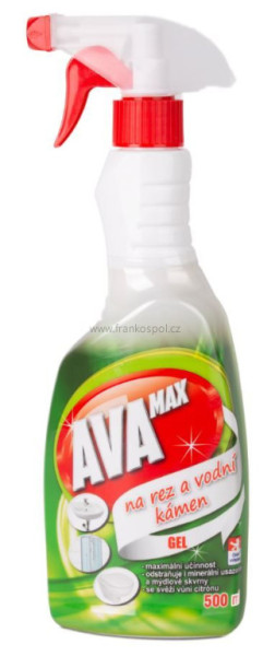 Univerzální čistič AVA Max na rez a vodní kámen, 500 ml