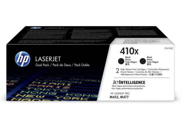 Toner HP CF410XD Black duo pack, originální