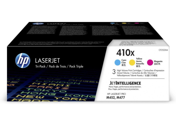 Toner HP CF411X-CF413X CMY pack, originální