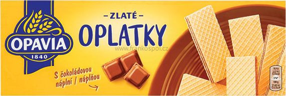 Zlaté oplatky OPAVIA