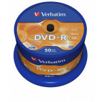 DVD-R Verbatim AZO Matt Silver 4.7GB 16x, cake box 50 ks