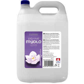 Pěnové mýdlo LAVONEA, 5 l, divoká orchidea