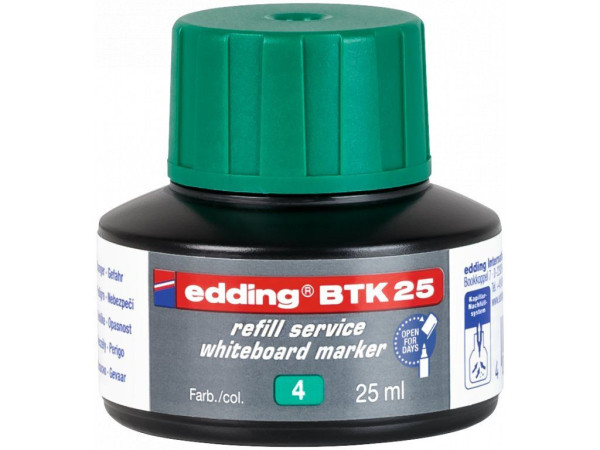 Náhradní inkoust EDDING BTK 25, zelený