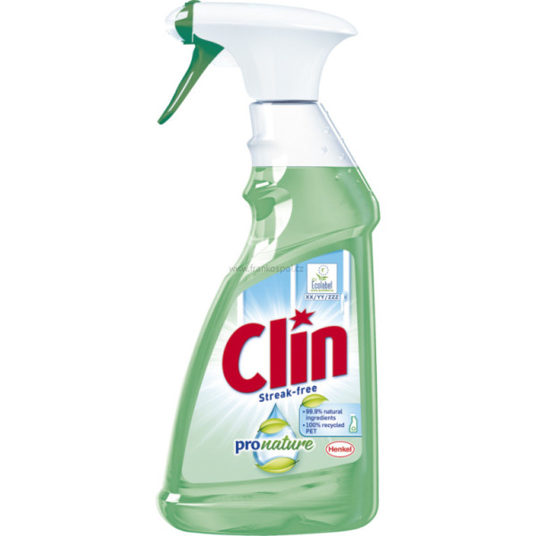 CLIN čistič oken Pro nature, 500 ml