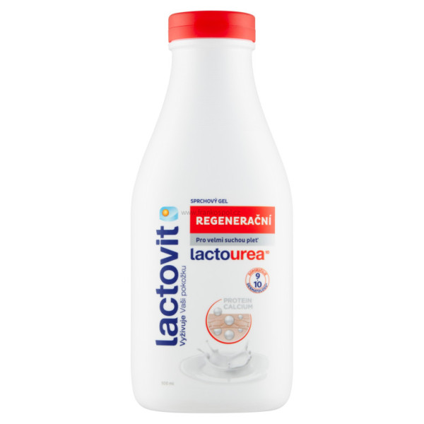 Sprchový gel LACTOVIT Lactourea, regenerační, 500 ml