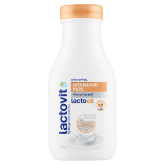 Sprchový gel LACTOVIT Lactooil, intenzivní péče, 300 ml