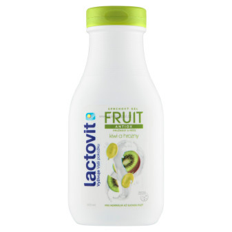 Sprchový gel LACTOVIT FRUIT Antiox kiwi a hrozny, 300 ml