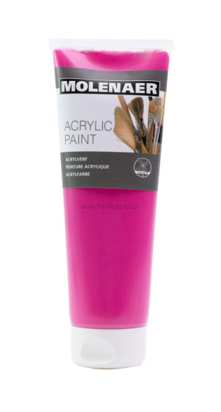 Akrylová barva CREALL Molenaer, 250 ml, magenta