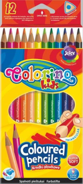 Pastelky COLORINO, 12 barev