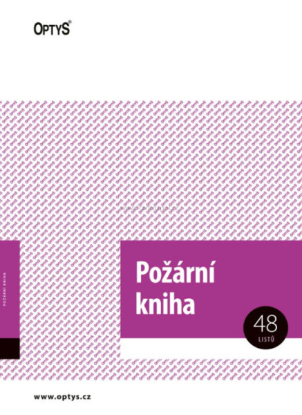 Požární kniha A4, 48 listů