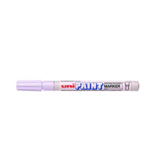 Lakový popisovač UNI Paint Fine, 0,8-1,2 mm, bílý