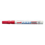 Lakový popisovač UNI Paint Fine, 0,8-1,2 mm, červený