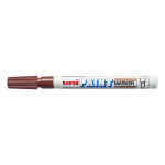 Lakový popisovač UNI Paint Fine, 0,8-1,2 mm, hnědý