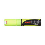 Křídový popisovač UNI Chalk Marker, 8 mm, fluo žlutý