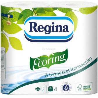 Toaletní papír REGINA Ecoring, 2-vrstvý