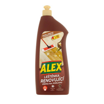 ALEX renovující leštěnka, na dřevo a laminát, 900 ml