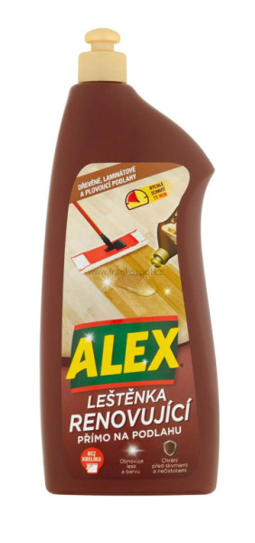 ALEX renovující leštěnka, na dřevo a laminát, 900 ml