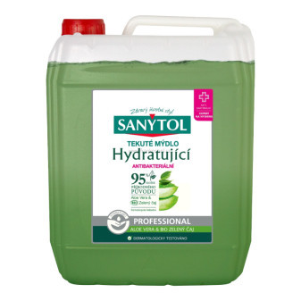 SANYTOL Professional antibakteriální hydratující mýdlo na ruce, 5 l