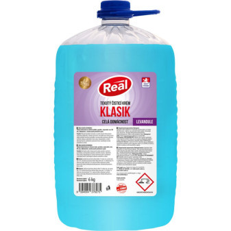 Tekutý čistící krém REAL Klasik levandule, 6 kg