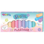 Plastelína COLORINO, 12 barev, pastelová