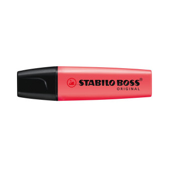 Zvýrazňovač STABILO BOSS Original, červený