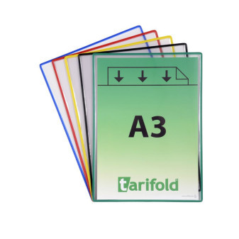 Samolepící rámeček TARIFOLD s kapsou, A3, mix barev