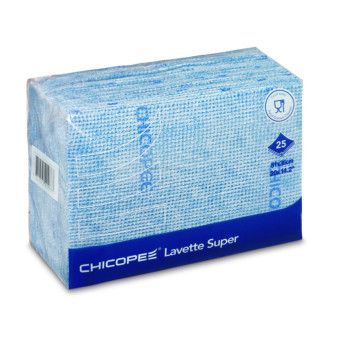 Utěrka CHICOPEE Lavette Super, 51 x 36 cm, modrá