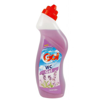 GO! WC gel čistič, lavender, 750 ml