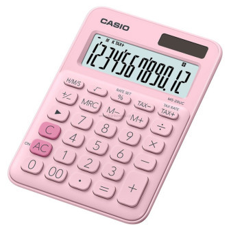 Kalkulačka CASIO MS 20UC PK, růžová