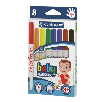 Popisovače CENTROPEN Baby 8660, 8 barev