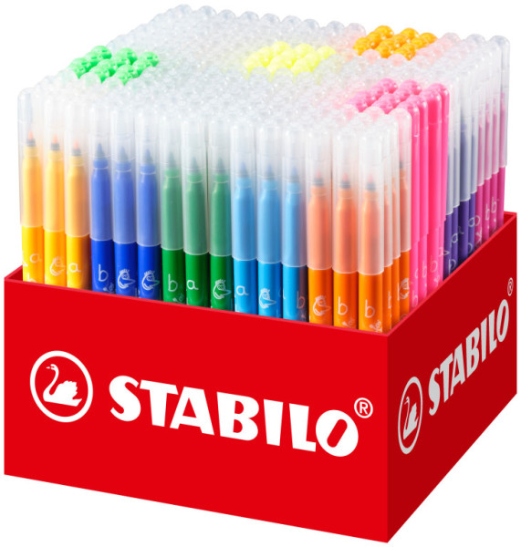 Fixy STABILO Trio A-Z, 240 ks (20 barev)