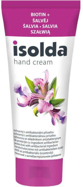 Krém na ruce ISOLDA Šalvěj s biotinem, 100 ml