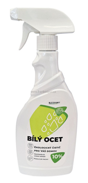 KITTFORT Bílý ocet 10% MR, 500 ml