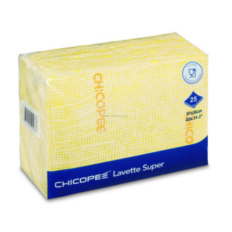 Utěrka CHICOPEE Lavette Super, 51 x 36 cm, žlutá