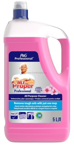 Univerzální čistič Mr. Proper Professional Cherry Blossom, 5 l