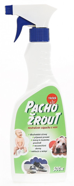 Neutralizér zápachu PACHOŽROUT 500 ml, třešeň