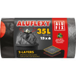 Pytle na odpad ALUFIX Aluflexy, 35L, 53 x 60 cm, 15 ks