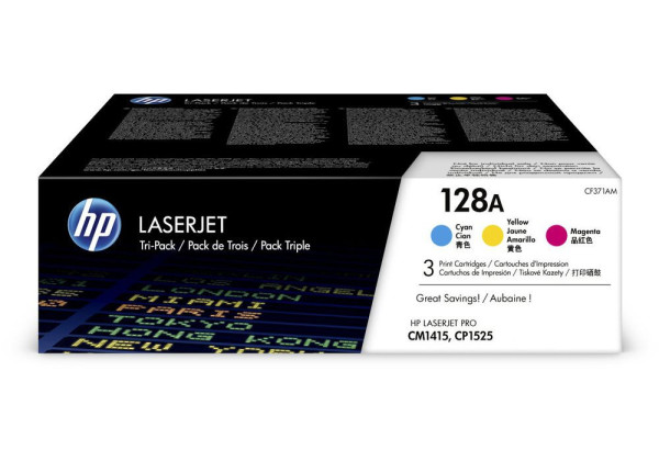 Toner HP CE321-323 CMY pack, originální