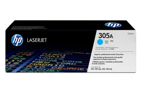 Toner HP CE411A Cyan, originální