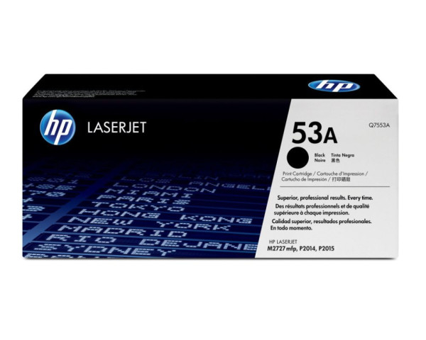 Toner HP Q7553A Black, originální