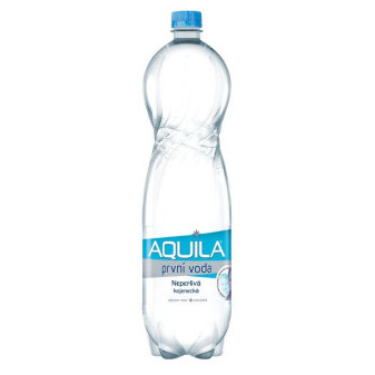 Pramenitá voda AQUILA První voda, 6 x 1,5 l, neperlivá